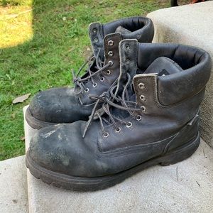 Timberland steel toe work boot